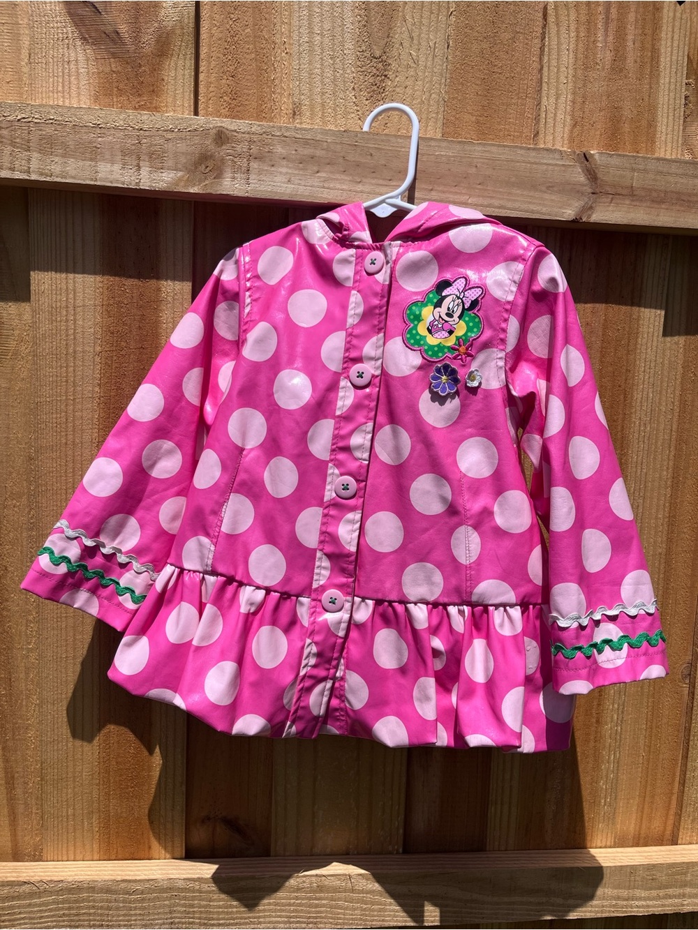 Disney Pink Polka Dot Minnie Jacket